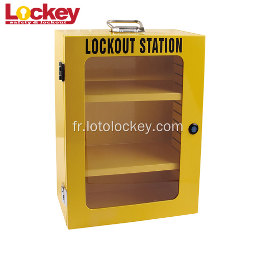 Loto Handle Metal Management Station de verrouillage portable